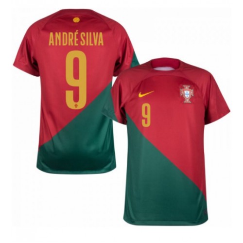 Echipament fotbal Portugalia Andre Silva #9 Tricou Acasa Mondial 2022 maneca scurta